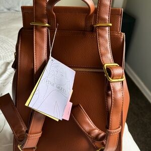 Pixie Mood Kim-Backpack - Brown NWT